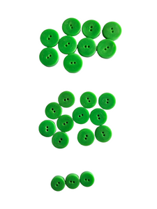 1940s Pea Green Buttons