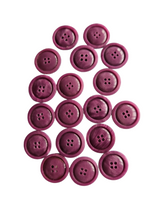 Load image into Gallery viewer, 1940s Mulberry Purple Plastic Buttons
