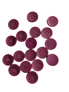 1940s Mulberry Purple Plastic Buttons