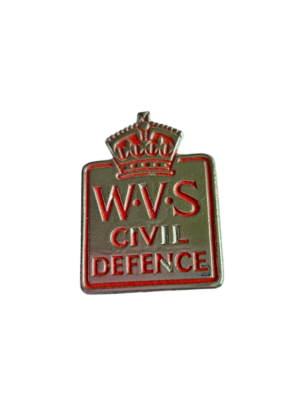 1940s World War Two WVS Pin Badge