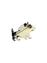 Load image into Gallery viewer, 1940s Carved Dog Brooch
