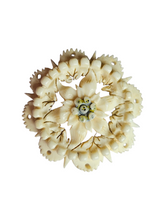 Load image into Gallery viewer, 1940s Carved Edelweiss Brooch
