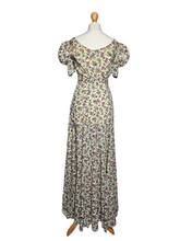Load image into Gallery viewer, 1930s Rare Floral Garden Party Dress With Mutton Sleeves

