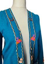 Load image into Gallery viewer, 1950s Rare Blue Mexican Tourist Jacket
