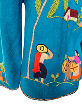 Load image into Gallery viewer, 1950s Rare Blue Mexican Tourist Jacket
