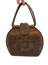 Load image into Gallery viewer, 1940s Unusual Egyptian Tourist Bag
