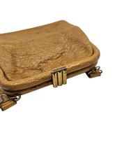 Load image into Gallery viewer, 1940s Mustard Yellow Leather Bag

