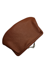Load image into Gallery viewer, 1940s Cinnnamon Leather Bag Deadstock and Note
