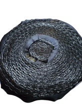 Load image into Gallery viewer, 1940s Navy Blue Huge Halo Raffia/Straw Hat
