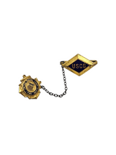 Load image into Gallery viewer, 1940s World War Two US Coast Guard Brooch
