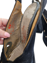 Load image into Gallery viewer, 1940s CC41 Black Slingback Shoes
