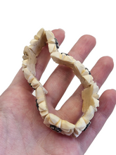 Load image into Gallery viewer, 1940s Stretchy Edelweiss Bracelet
