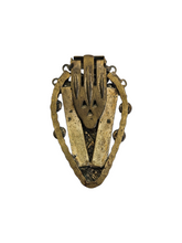 Load image into Gallery viewer, 1930s Czech Multicoloured Glass Dress Clip
