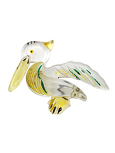 Load image into Gallery viewer, 1940s Huge Chunky Lucite Pelican Brooch
