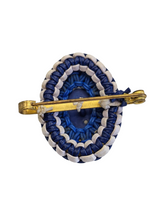 Load image into Gallery viewer, 1940s Make Do and Mend Wirework Cameo Brooch
