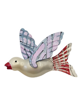 Load image into Gallery viewer, 1940s Nylon Coro Swallow Pastel Brooch
