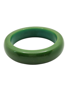1940s Chunky Bluey Green Bakelite Bangle