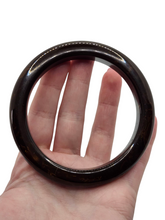 Load image into Gallery viewer, 1940s Huge Chunky Brown Marbled Bakelite Bangle
