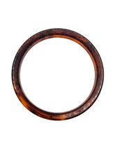 Load image into Gallery viewer, 1940s Inky Root Beer Flat Cut Bakelite Bangle
