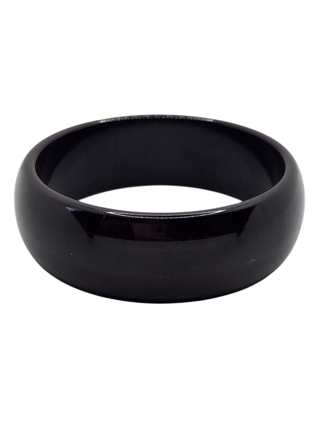 1940s Dark Green Bakelite Bangle