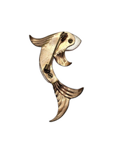Load image into Gallery viewer, 1930s Deco Pink Angelfish Brooch
