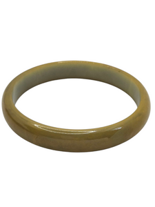 1940s Green Marbled Bakelite Bangle