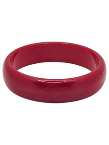 1940s Chunky Red Bakelite Bangle
