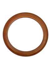 Load image into Gallery viewer, 1940s Red/Orange Marbled Bakelite Bangle

