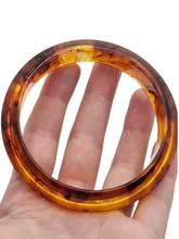 Load image into Gallery viewer, 1940s Inky Root Beer Bakelite Saucer Bangle
