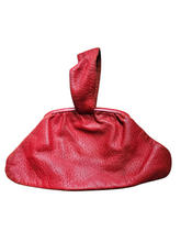 Load image into Gallery viewer, 1940s Wounded/AF Red Leather Bag
