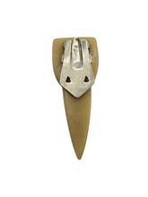 Load image into Gallery viewer, 1940s Painted Flower Celluloid Dress Clip

