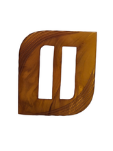Load image into Gallery viewer, 1940s Butterscotch Bakelite Buckle
