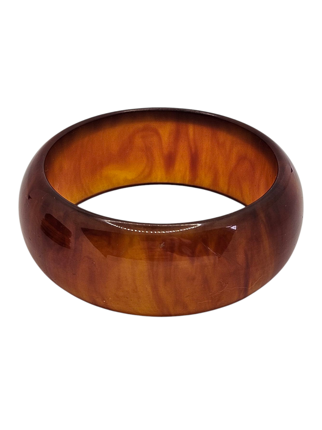 1940s Chunky Iced Tea Bakelite Bangle