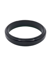 Load image into Gallery viewer, 1940s Dark Green Sheer Bakelite Bangle
