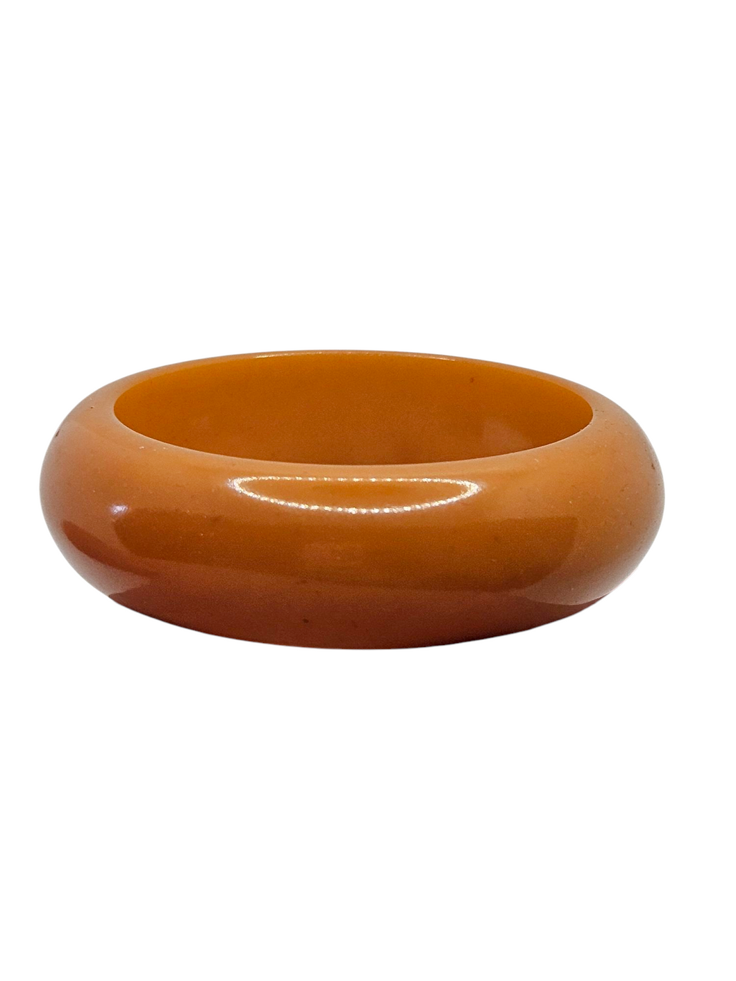1940s Egg Yolk Bakelite Bangle
