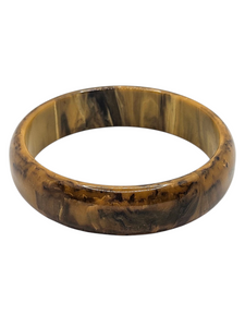 1940s Banoffee Bakelite Bangle