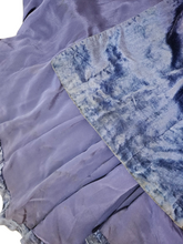 Load image into Gallery viewer, Edwardian Rare Blue Velvet Balloon Sleeve Long Coat
