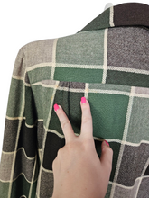 Load image into Gallery viewer, 1940s Green, Beige and Brown Pendleton Jacket
