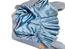 Load image into Gallery viewer, Late 1940s/Early 1950s Powder Blue Peplum Balloon Sleeve Suit
