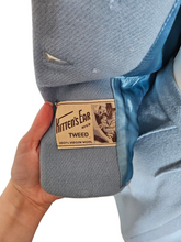 Load image into Gallery viewer, Late 1940s/Early 1950s Powder Blue Peplum Balloon Sleeve Suit

