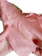 Load image into Gallery viewer, 1940s Pink Moygashel Zip Front Dress
