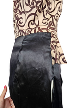 Load image into Gallery viewer, 1940s Wounded/As Is Beige and Black Sequin Dress
