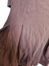 Load image into Gallery viewer, 1930s Wounded/As Is Brown Rayon Dress
