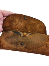 Load image into Gallery viewer, 1940s Egg Shape Yellow Sunglasses With Original Case
