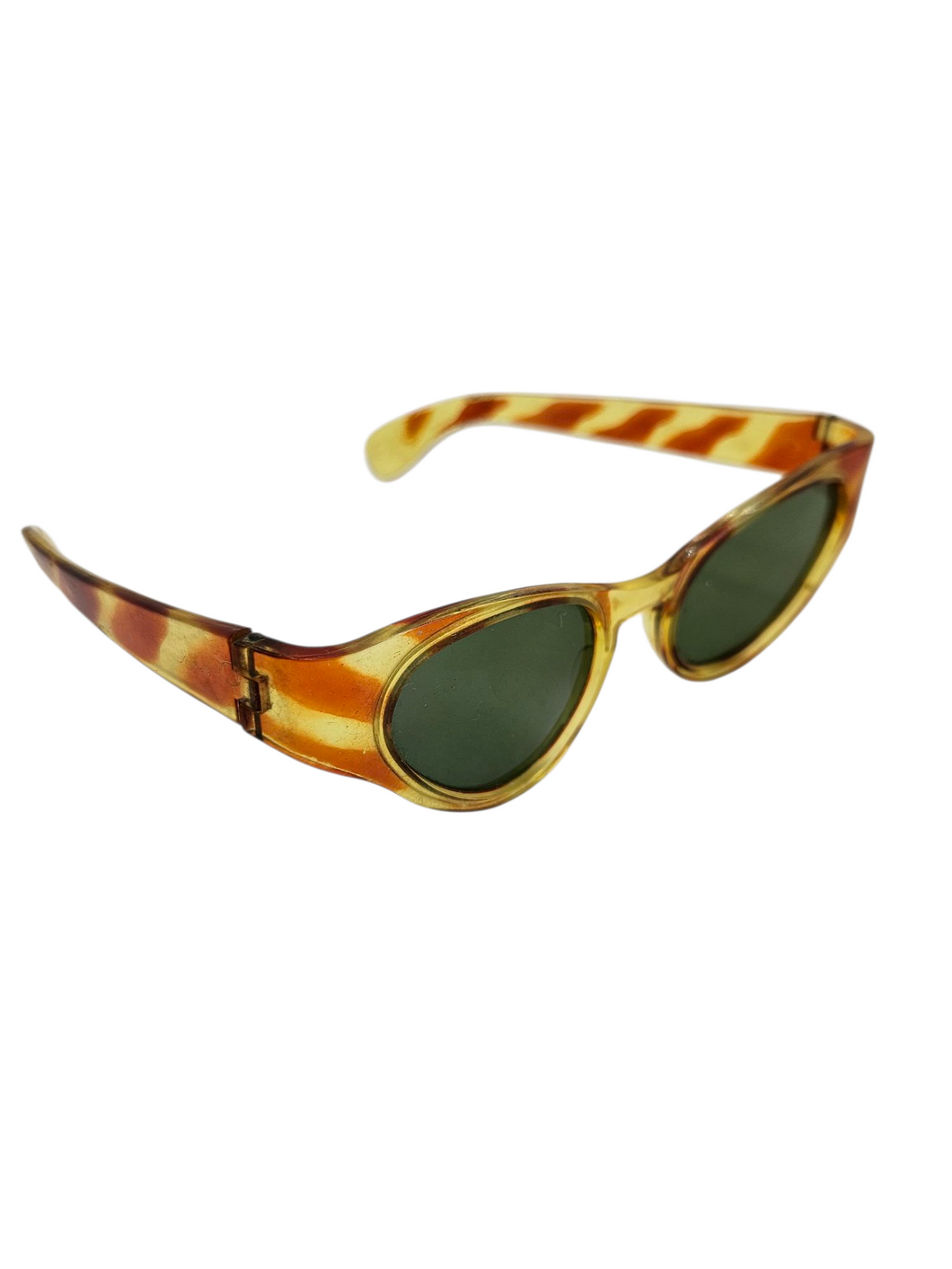 1950s Torty Effect Cat Eye Shape Sunglasses