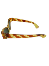 Load image into Gallery viewer, 1950s Torty Effect Cat Eye Shape Sunglasses
