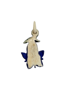 1940s Carved Alpine Drop/Pendant