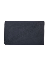 Load image into Gallery viewer, 1940s Navy Blue Corde Clutch Bag
