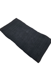 Load image into Gallery viewer, 1940s Black Corde Scalloped Clutch Bag
