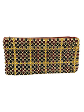 Load image into Gallery viewer, 1940s Rare Multicoloured Plasticflex Clutch Bag
